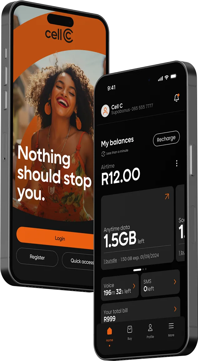 Cell C app image