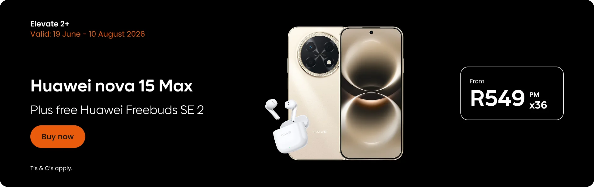 Huawei nova 15 Max carousel