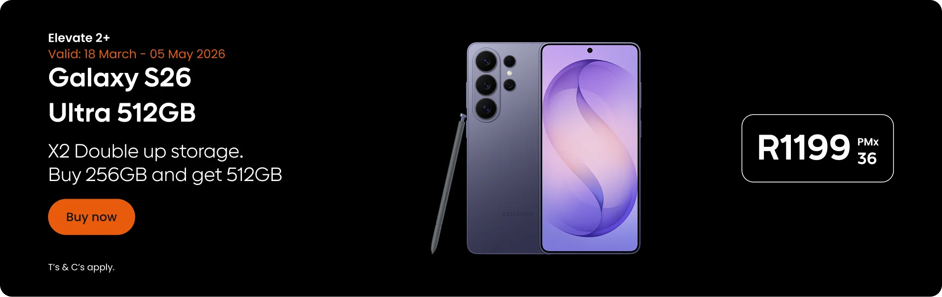 S26 Ultra carousel desktop