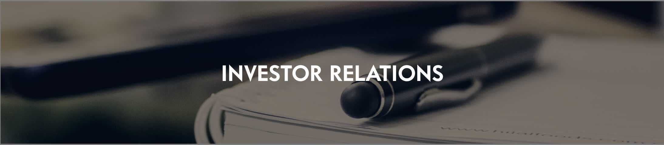 Investor Relations