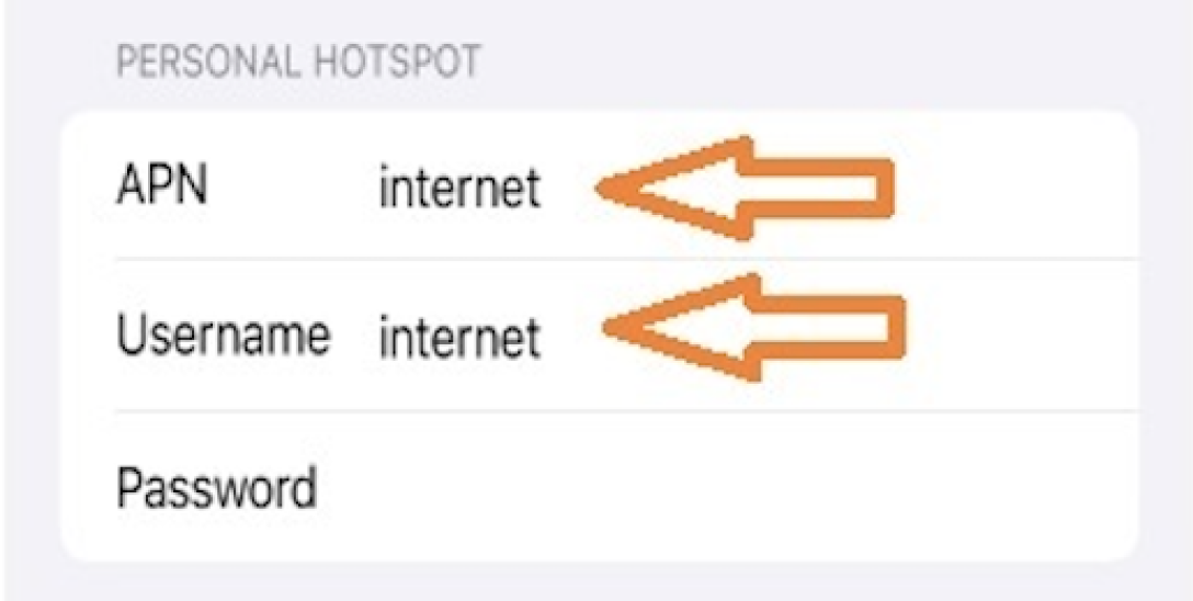 hotspot APN